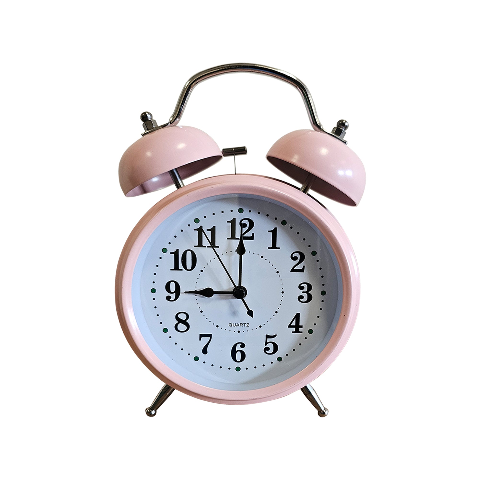 Round Shape Retro Twin bell Loud Bedside Alarm clock~5221