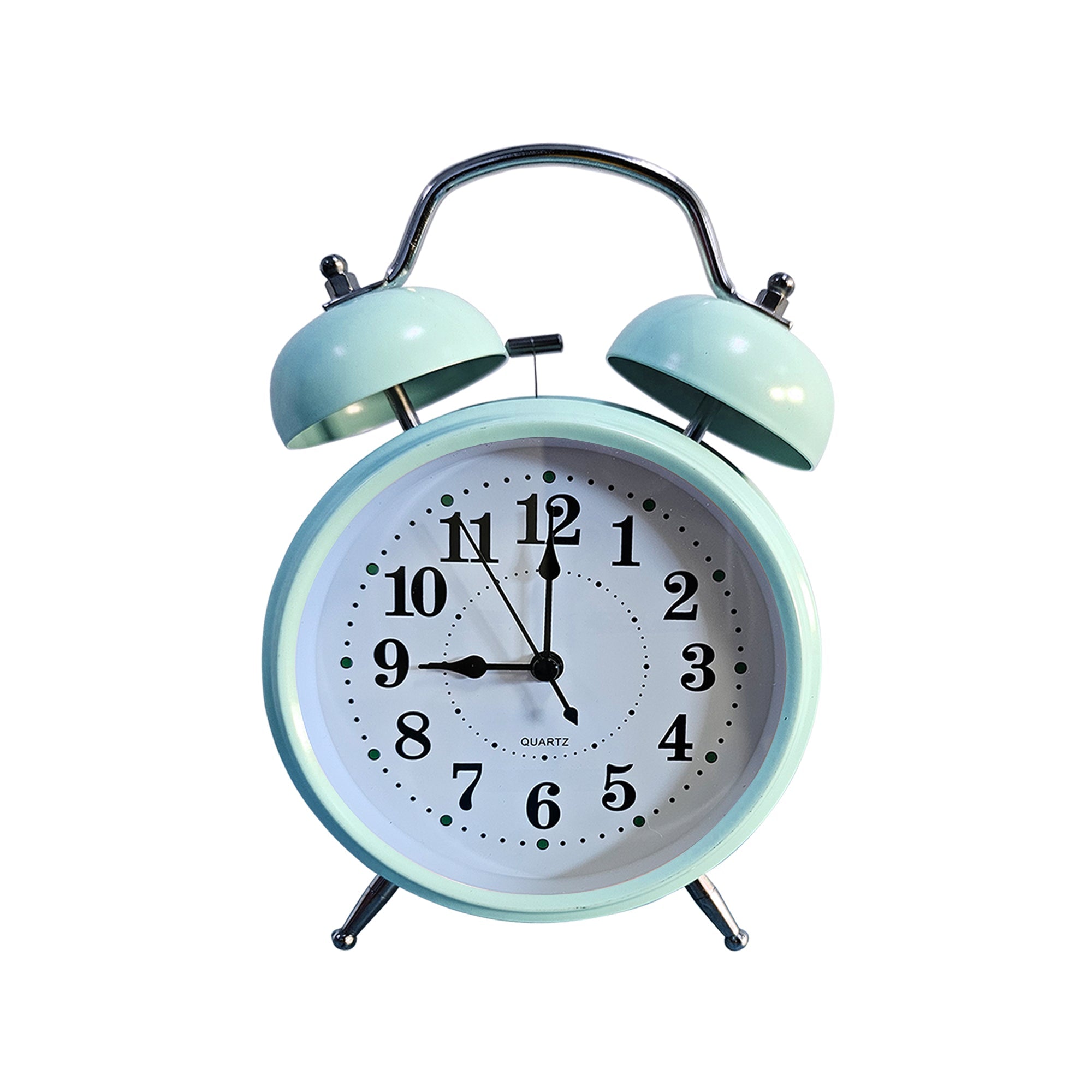 Round Shape Retro Twin bell Loud Bedside Alarm clock~5221