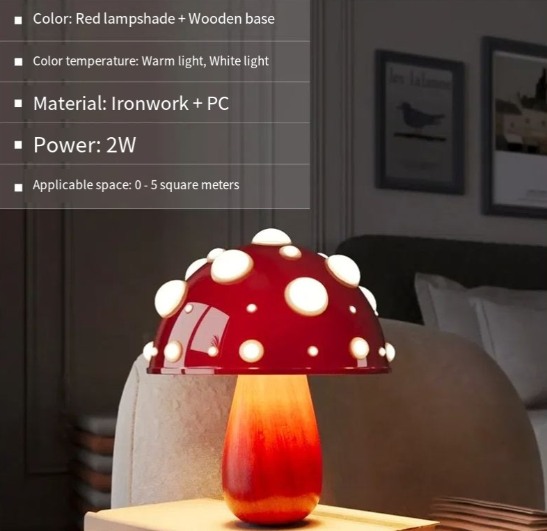 Mushroom Lamp