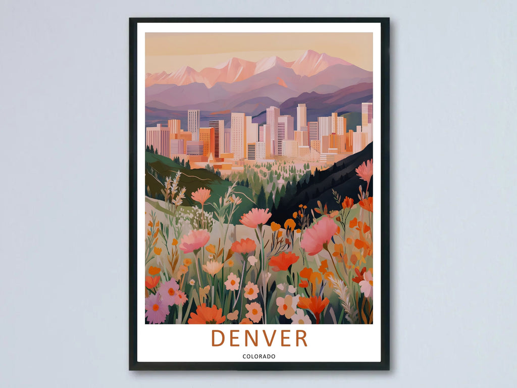 PRINT -🌷 Denver Wildflower