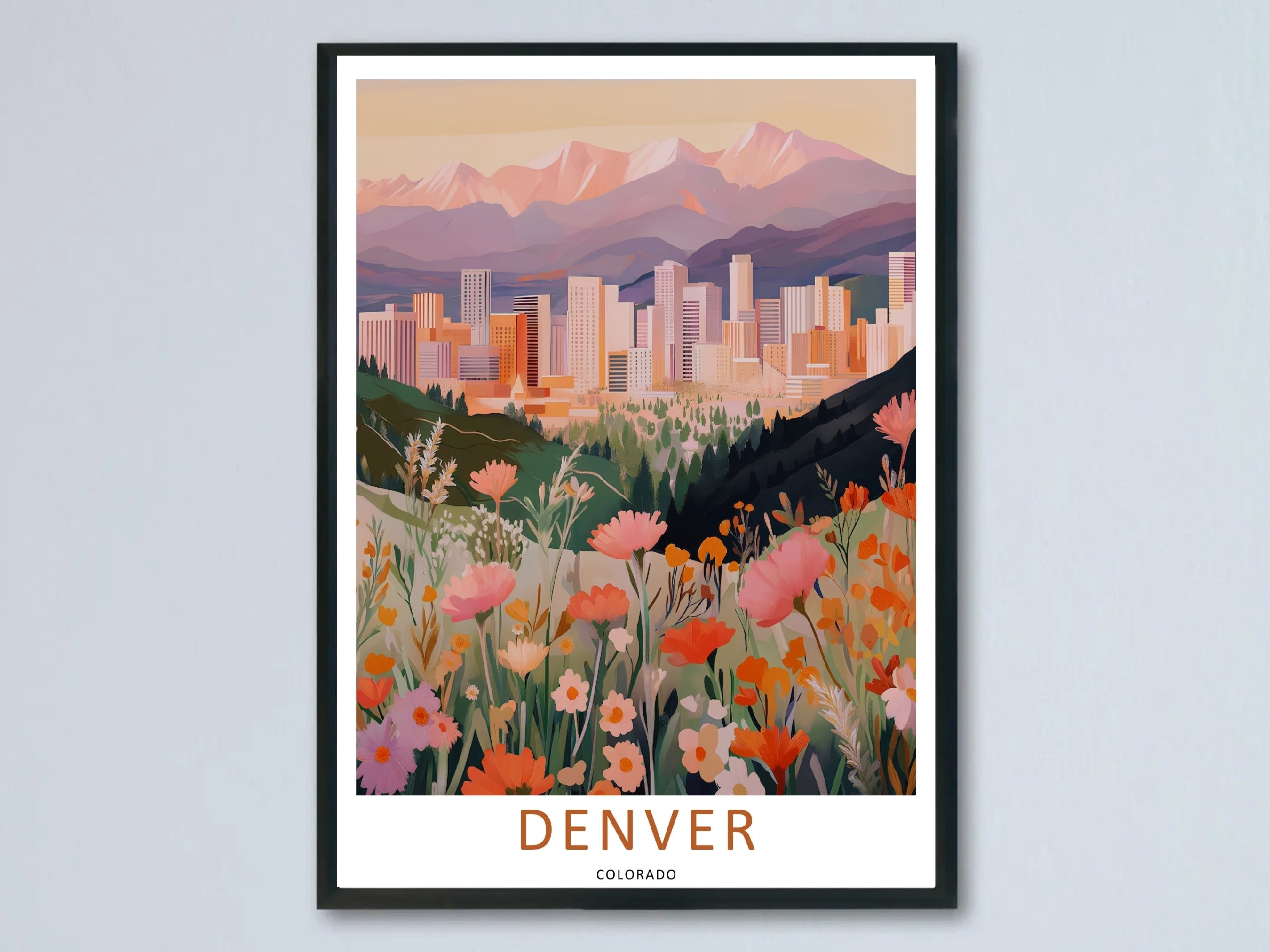 PRINT -🌷 Denver Wildflower