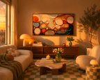 🌅 Golden Hour Abstract 20x40