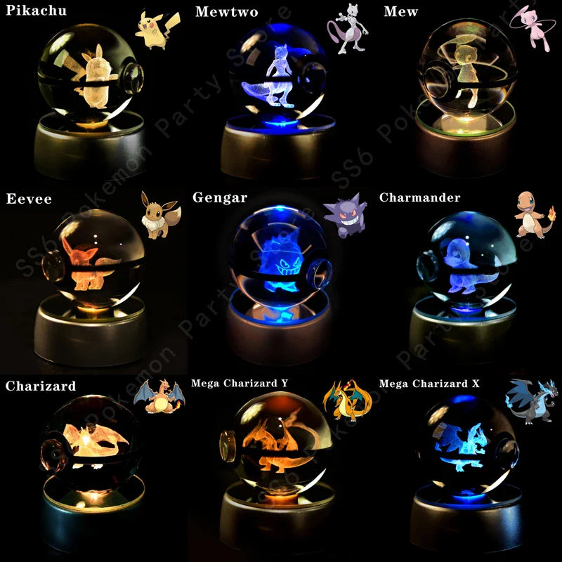 Pokee Ball 3D Light Up