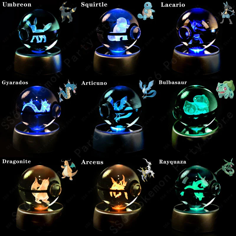 Pokee Ball 3D Light Up