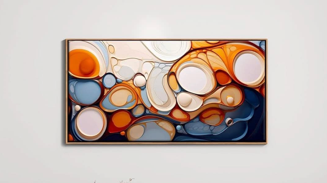 🌅 Golden Hour Abstract 20x40