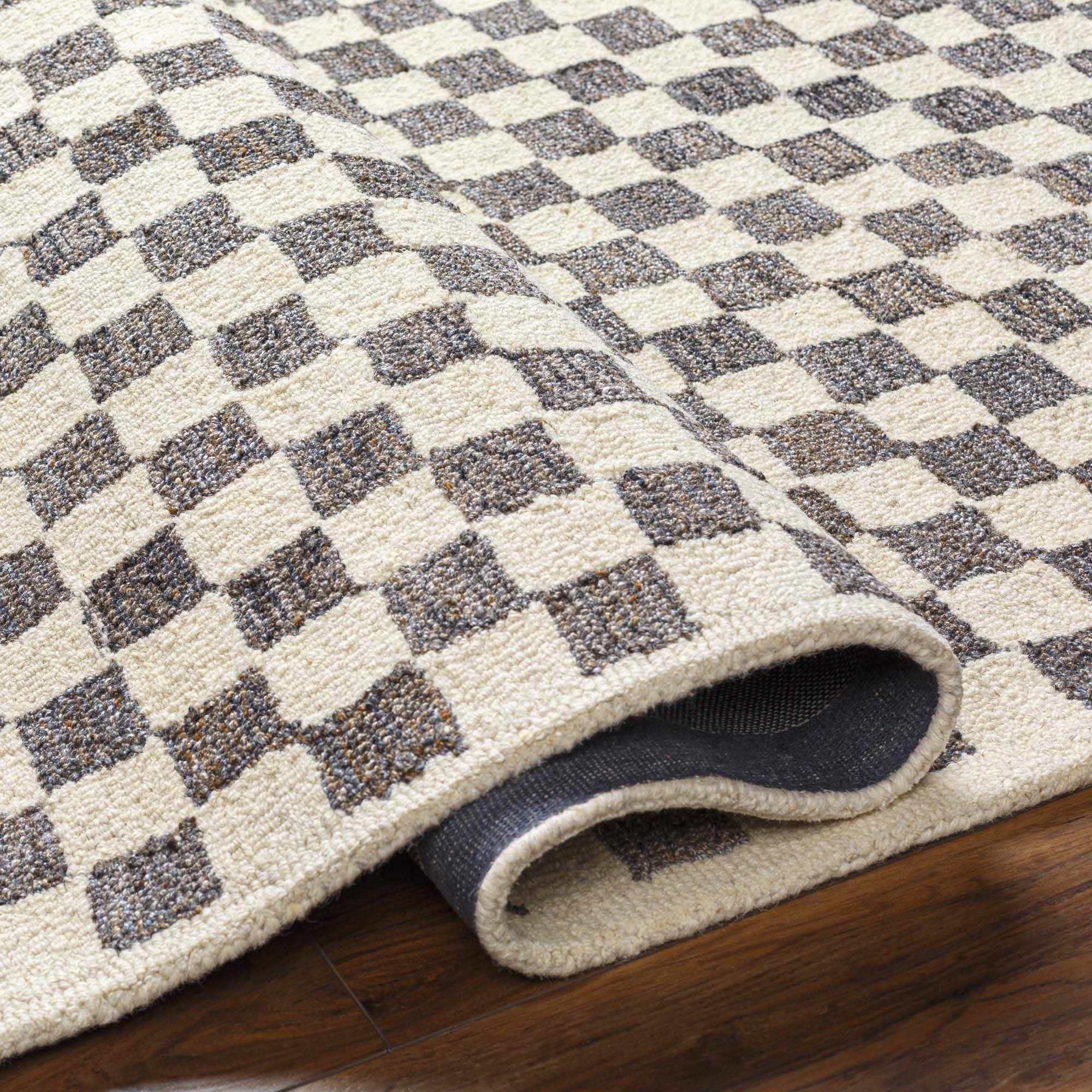 Checkered Area Rug